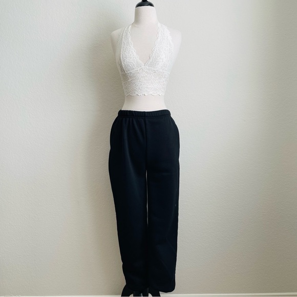 Bundle SHEIN EZWear Women Solid Color Elastic Waist Slant Pocket Sweatpants - Picture 4 of 16